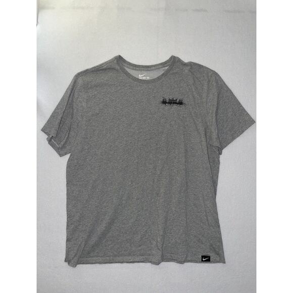 Vintage Nike Witness T-Shirt LeBron James‎ Gray Mens Size XXL Dri-Fit RARE - Picture 1 of 5